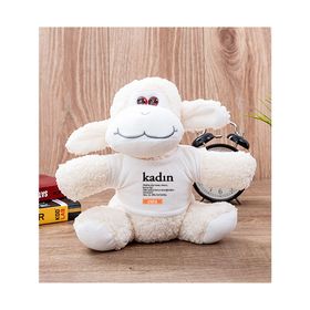 Hediye Dükkanı Kişiye Özel Dost Kelime Anlamı Peluş Koyun