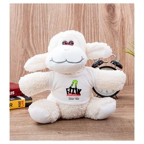 Hediye Dükkanı Kişiye Özel Fizik Mühendisi Peluş Koyun
