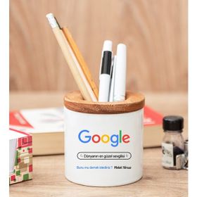 Hediye Dükkanı Kişiye Özel Google Tasarım Esprili Kalemlik