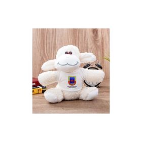 Hediye Dükkanı Kişiye Özel Jandarma Logolu Peluş Koyun
