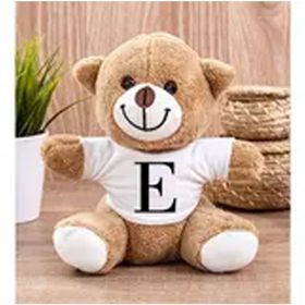 Hediye Dükkanı Kişiye Özel Kişiye Özel Baş Harfli Peluş Ayı