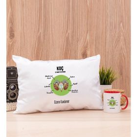 Hediye Dükkanı Kişiye Özel Koç Burcuna Hediye Kırmızı Kupa Bardak