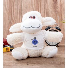 Hediye Dükkanı Kişiye Özel Kova Burcuna Hediye Peluş Koyun