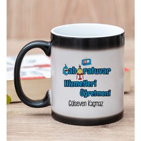 Hediye Dükkanı Kişiye Özel Laboratuvar Hizmetleri Sihirli Kupa Bardak