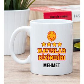 Hediye Dükkanı Kişiye Özel Mayıslar Bizimdir Beyaz Kupa Bardak