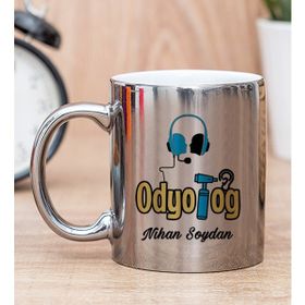 Hediye Dükkanı Kişiye Özel Odyolog Silver Kupa Bardak