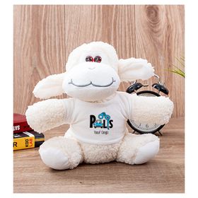 Hediye Dükkanı Kişiye Özel Polis Peluş Koyun