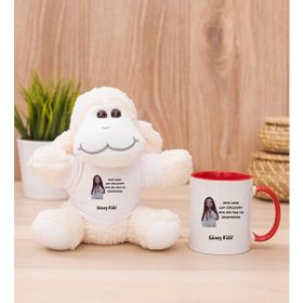 Hediye Dükkanı Kişiye Özel Sen Onu Da Soğutursun Esprili Peluş Koyun