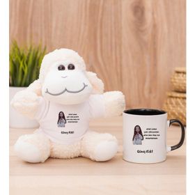 Hediye Dükkanı Kişiye Özel Sen Onu Da Soğutursun Esprili Peluş Koyun
