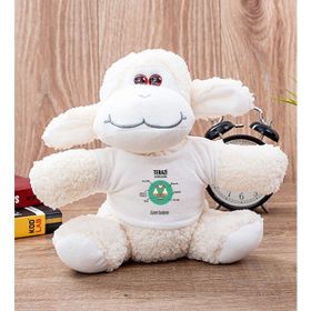Hediye Dükkanı Kişiye Özel Terazi Burcuna Hediye Peluş Koyun