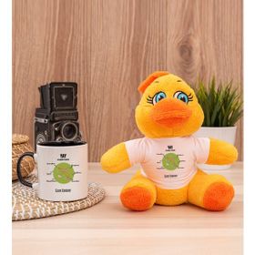 Hediye Dükkanı Kişiye Özel Yay Burcuna Hediye Peluş Civciv