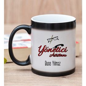 Hediye Dükkanı Kişiye Özel Yönetici Asistanı Sihirli Kupa Bardak