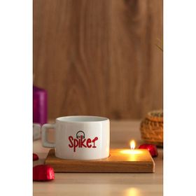 Hediye Dükkanı Spiker Ahşap Altlıklı Mumlu Fincan
