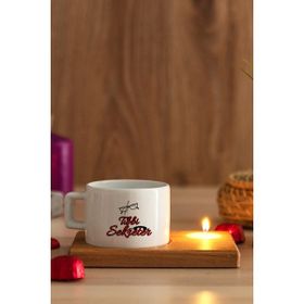 Hediye Dükkanı Tıbbi Sekreter Ahşap Altlıklı Mumlu Fincan