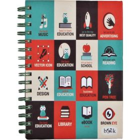 Hediye Kanalı Sanat Temalı Spiralli Defter