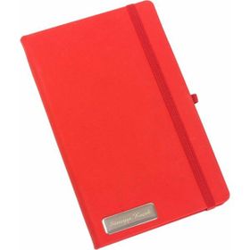 Hediye Rengi 38399 Kişiye Özel Lastikli Kırmızı Defter