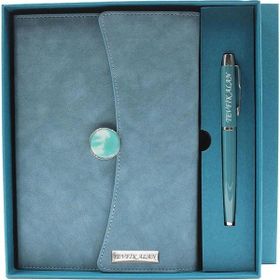 Hediye Rengi İsme Özel Premium Defter ve Kalem Seti