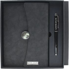 Hediye Rengi İsme Özel Premium Defter ve Kalem Seti