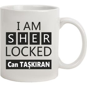 Hediye Rengi İsme Özel Tasarımlı Sherlock Kupa Bardak