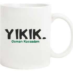 Hediye Rengi İsme Özel Tasarımlı Yıkık Kupa Bardak