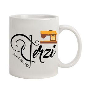 Hediye Rengi İsme Özel Terzi Temalı Kupa Bardak