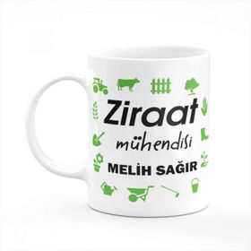 Hediye Rengi Ziraat Mühendisi Kupa Bardak