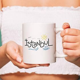Hediye Sepeti İstanbul Temalı Kupa