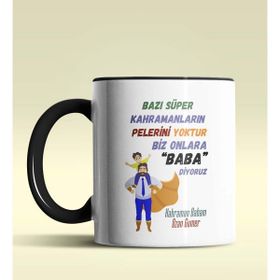 Hediye Zengini Kişiye Özel Bazı Kahramanların Pelerini Yoktur 2 Siyah Kupa