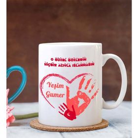 Hediye Zengini Kişiye Özel O Güzel Gözlerin Hiç Acıyla Islanmasın Tasarımlı Kupa