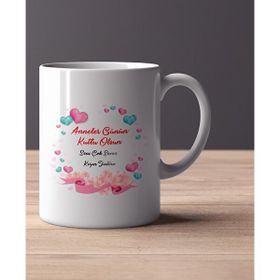 Hediyeci Market HMK-00086 Anneler Gününe Özel Beyaz Kupa Bardak