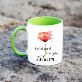 Hediyedukkani Abla Kelime Anlamı Siyah Kupa Bardak
