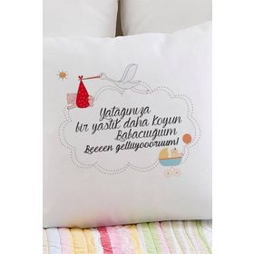 Hediyehanem 115ZKUAR Müjdeli Haber Yastığı