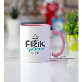Hediyehanem 119I5CPG2 Fizik Öğretmeni Pembe Kupa Bardak