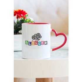 Hediyehanem 119UTQKYY Blogger Kalpli Kupa Bardak