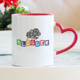 Hediyehanem 119UTQKYY Blogger Kalpli Kupa Bardak
