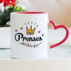 Hediyehanem ST_D1223_M4 Prenses Kalpli Kupa Bardak
