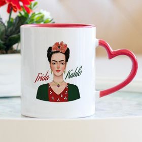 Hediyehanem ST_D1246_M4 Frida Kalpli Kupa Bardak