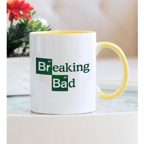 Hediyehanem ST_D1334_M1 Breaking Bad Sarı Kupa Bardak