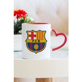 Hediyehanem ST_D1351_M4 Barcelona Kalpli Kupa Bardak