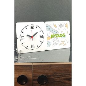 Hediyelen 002 Biyolog Ahşap Masa Saati