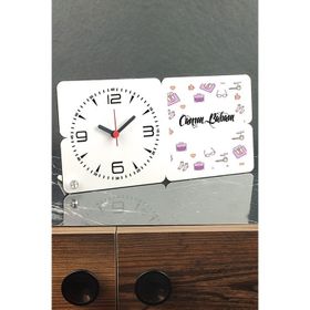 Hediyelen 002 Canım Babam Ahşap Masa Saati