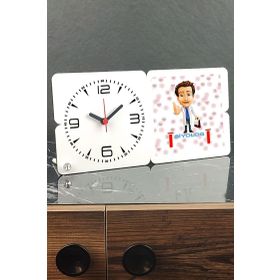 Hediyelen 003 Biyolog Ahşap Masa Saati