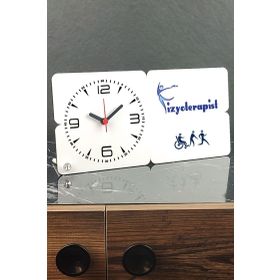 Hediyelen 003 Fizyoterapist Ahşap Masa Saati