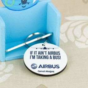 Hediyelen Airbus Duvar Saati
