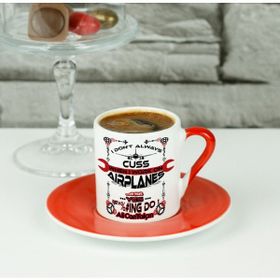 Hediyelen Airplanes Kahve Fincanı