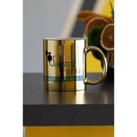 Hediyelen Anestezi Teknikeri Gold Kupa Bardak