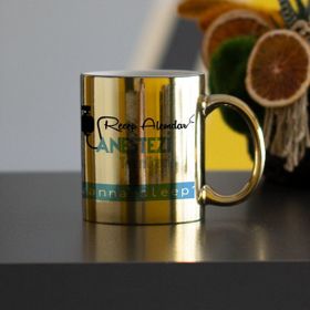 Hediyelen Anestezi Teknikeri Gold Kupa Bardak