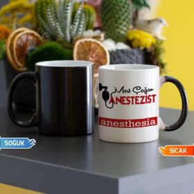 Hediyelen Anestezist Sihirli Kupa Bardak