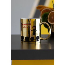 Hediyelen Araştırma Görevlisi Gold Kupa Bardak