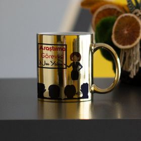 Hediyelen Araştırma Görevlisi Gold Kupa Bardak